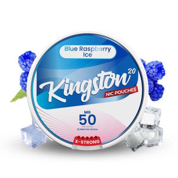 Blue Raspberry Ice (20 Pouches) - Image 3